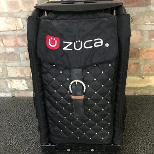 Embellished Black Zuca Bag